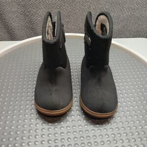 Bogs Baby ll Insulated Waterproof Slip On Boots Black